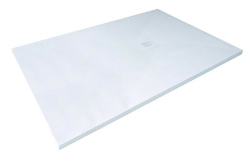 Receveur de Douche résine de synthèse Nola blanc 80x140